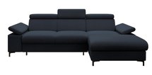 Millefolium Salvador 05 Agmamito right-hand L-shaped corner sofa with sleeping function with a container