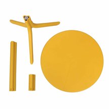 Spritz Nardi round garden table, 60 cm, made of certified yellow material