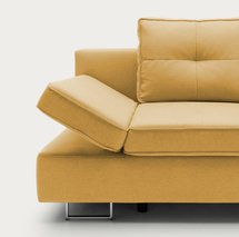 Villare three-seater sofa bed (Fabric: Zetta 296)