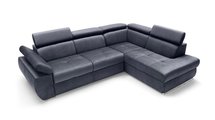 Ararip 268 cm L-shaped corner sofa bed with adjustable headrests and storage (Fabric: Element 22, Side: Right)