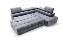 Torazo corner sofa bed with storage (Fabric: Element 23, Side: Right)