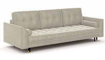 Agriano three-seater sofa bed with storage Magic Velvet 2274 velvet hydrophobic