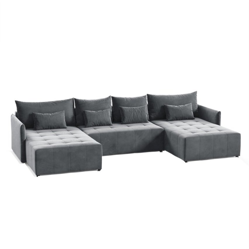 Matese U corner sofa bed (Fabric: Kronos 22)