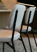 Brevery beige upholstered chair