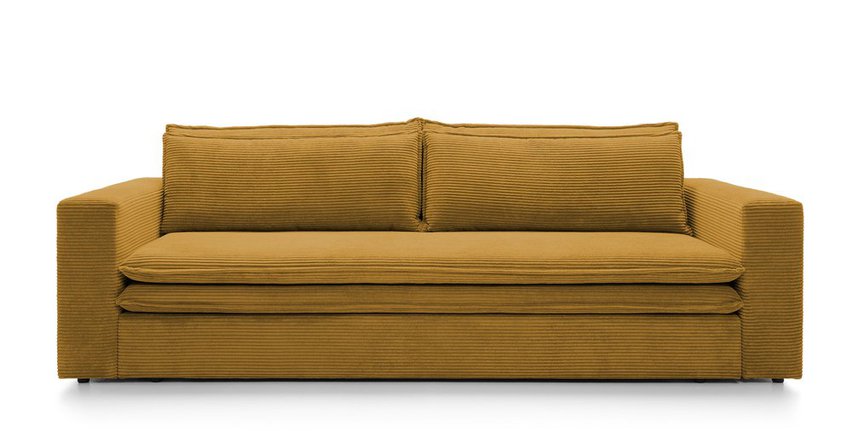 Baptello Poso 01 three-seater sofa bed with corduroy storage