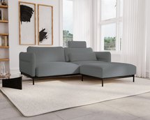 Solianero three-seater sofa with Melody 4 pouf