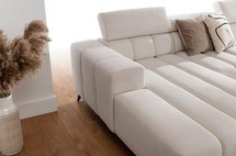 Corner sofa with sleeping function Ragussino L-shaped Sicuro 55 left-hand side