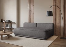 Leanno three-seater sofa with Moly 85 hydrophobic chenille container