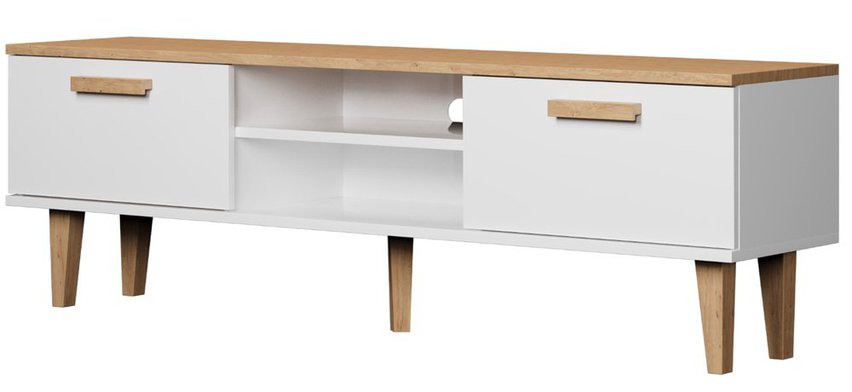 Sakena TV cabinet 160 cm white