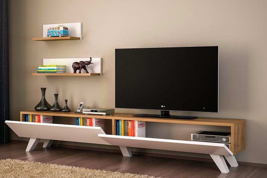 Lolapaka TV cabinet with two shelves