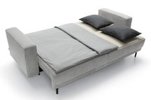 Rodario three-seater sofa bed with storage (Fabric: Anafi 07)