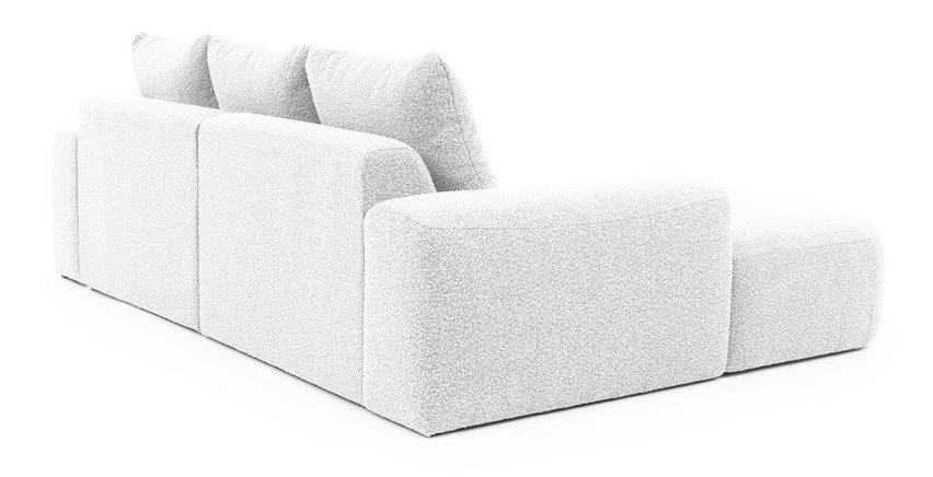 Modular corner sofa Castellina L-shaped 255 cm smaller Abriamo 5 left-hand side