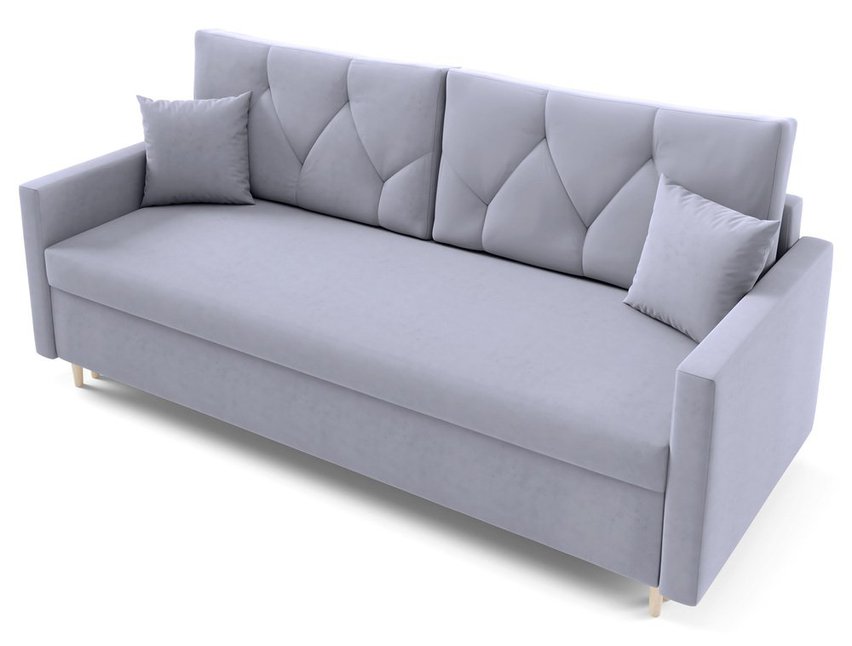 Zorra sofa bed with bedding container Paros 5 velour