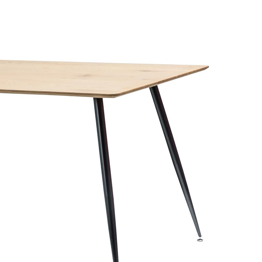 Padborg table 120x80 cm oak - black