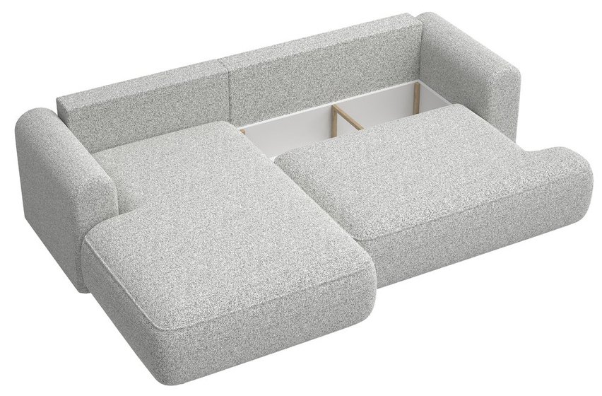 Corner sofa with sleeping function Ovo L-shaped Puente 80 left-hand side