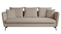 Castilio three-seater sofa with Moly 11 container, hydrophobic chenille