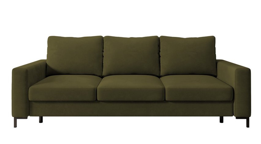 Mokpeo three-seater sofa bed with storage (Fabric: Velluto 35)