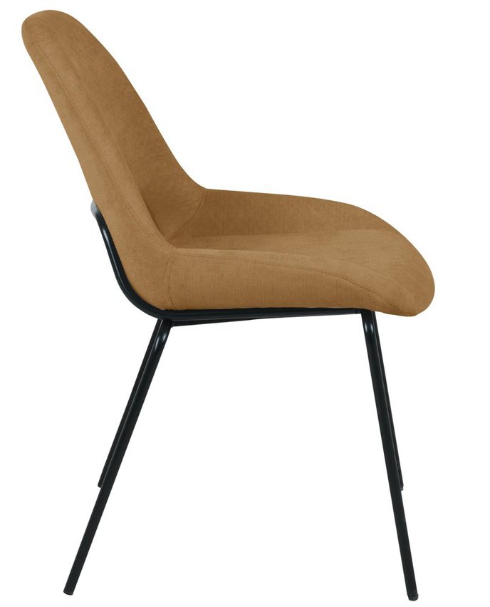 Secribed copper upholstered chair