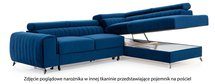 Corner sofa with sleeping function Negreiros (Fabric: Paros 02, Side: Right)