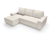 Bergantino extendable corner sofa with storage (Fabric: Catch Me 01, Side: Left)