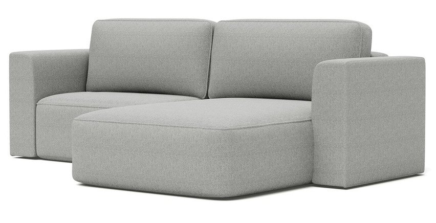 Corner sofa with sleeping function Sarrabi L-shaped right side with storage Imagine me 13 hydrophobic chenille