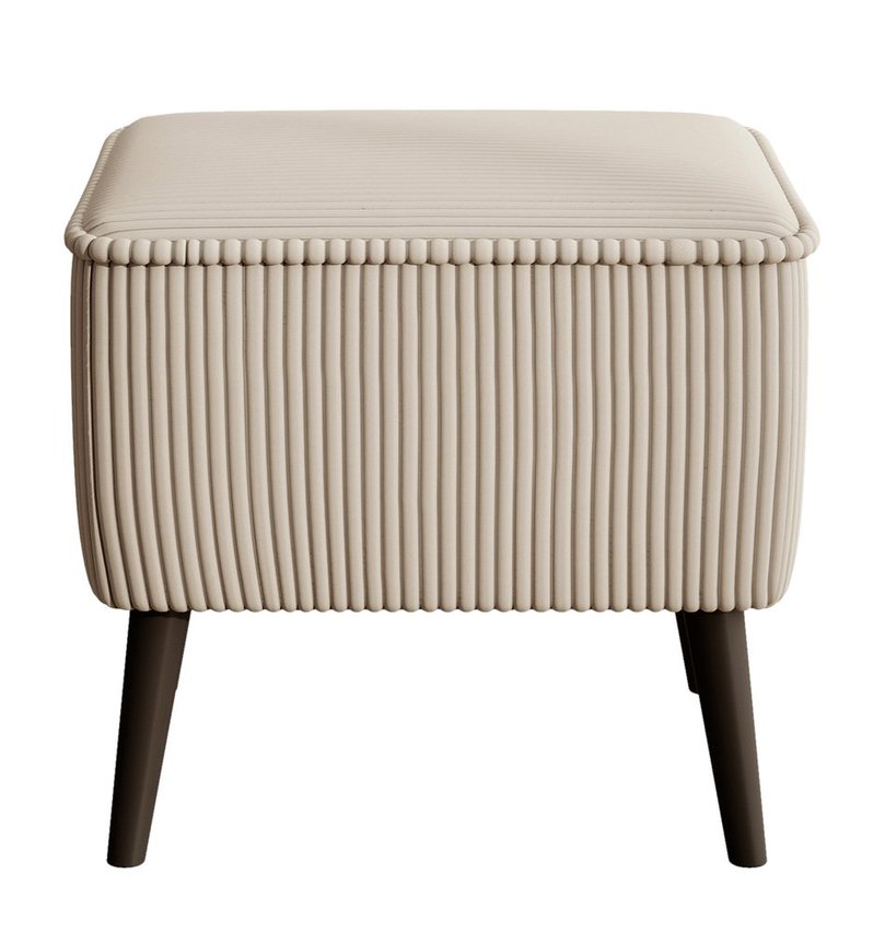 Vence Lincoln 03 footstool, black legs