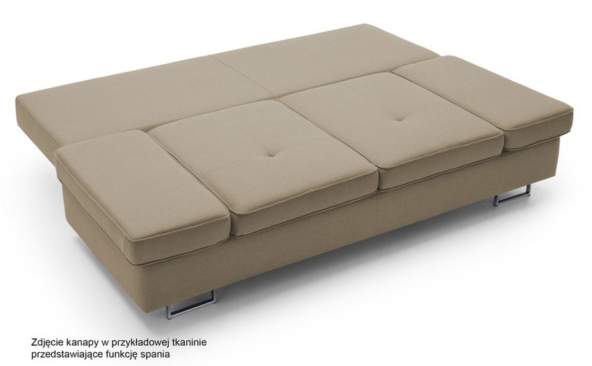 Villare three-seater sofa bed (Fabric: Zetta 296)