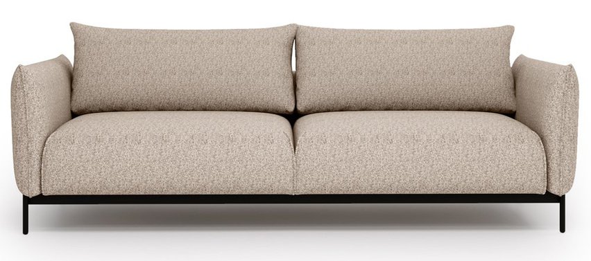 Soliano sofa bed with Impress me 12 chenille storage