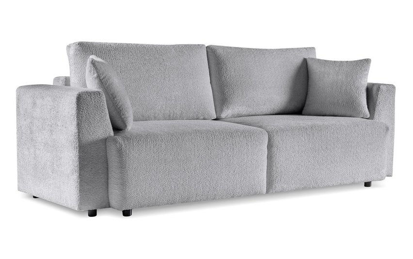 Fezco three-seater sofa with sleeping function Euphoria 17 boucle