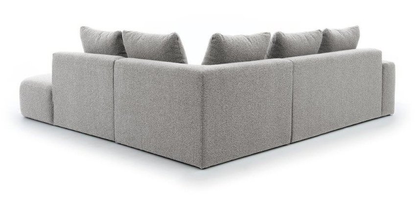 Castellina L-shaped modular corner sofa 255 cm larger Abriamo 6 right-hand side