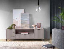 Passimo TV cabinet 165cm grey-beige