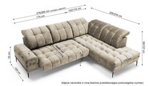 Boledit Corner Sofa (Fabric: Element 12, Side: Left)