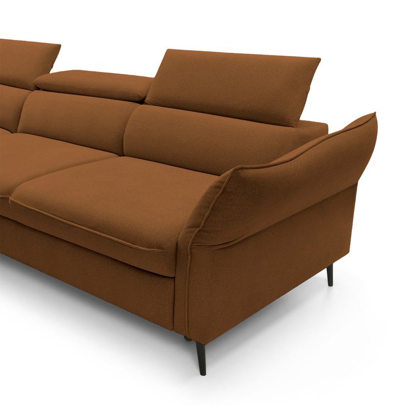 Beira corner sofa bed (Fabric: Element 07, Side: Left)