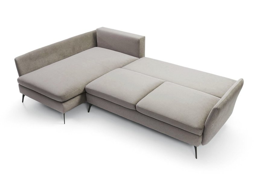 Demisbal corner sofa bed (Fabric: Milton New 14, Side: Right)