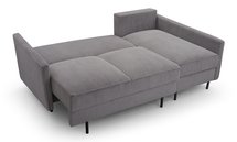 Corner sofa with sleeping function Rosilli L-shaped with container right side Lincoln 90