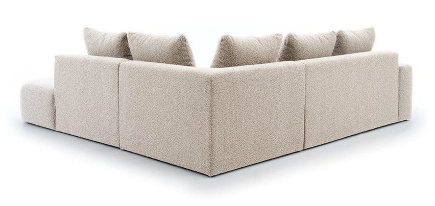 Castellina L-shaped modular corner sofa 255 cm larger Abriamo 3 right-hand side