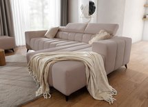 Corner sofa with sleeping function Ragussino L-shaped Sicuro 50 right-hand side