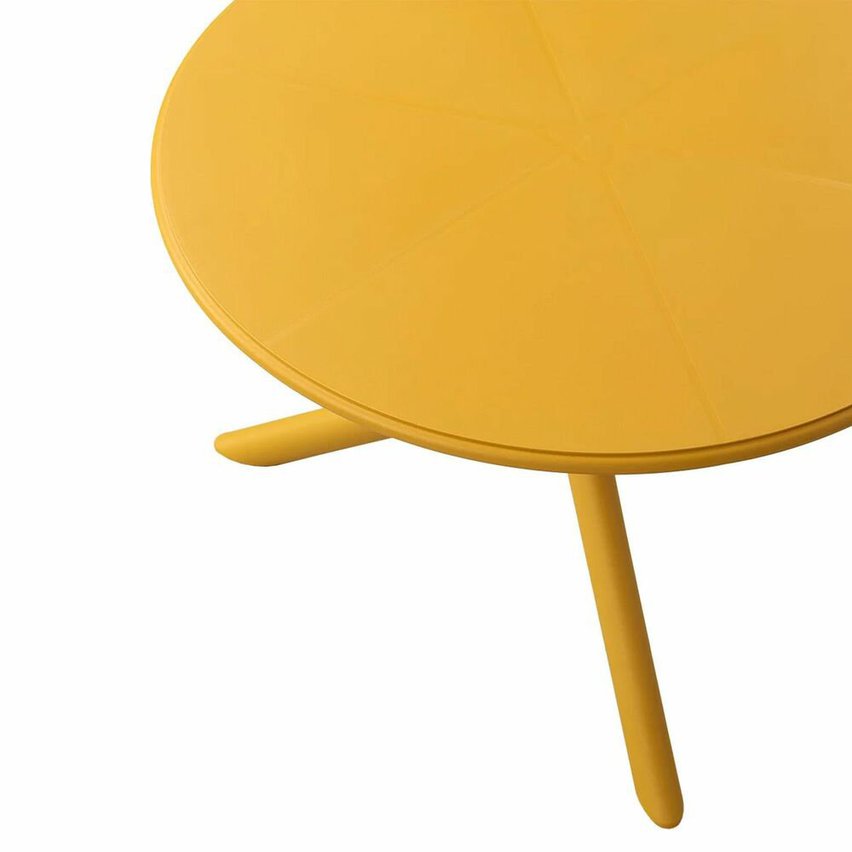 Spritz Nardi round garden table, 60 cm, made of certified yellow material