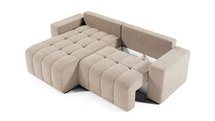 Corner sofa with sleeping function Batilo L (Fabric: Salvador 01, Side: Left)