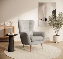 Vence Lincoln lounge chair, 83 beech legs