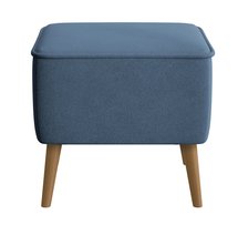 Vence Castel footstool, 74 beech legs