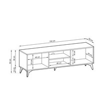 RTV cabinet Boulia 154 cm herringbone RTV154