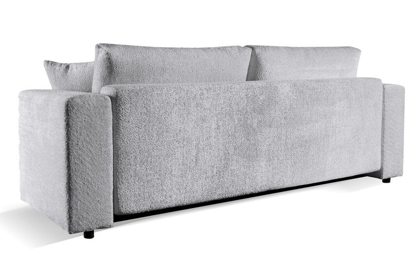 Fezco three-seater sofa with sleeping function Euphoria 17 boucle