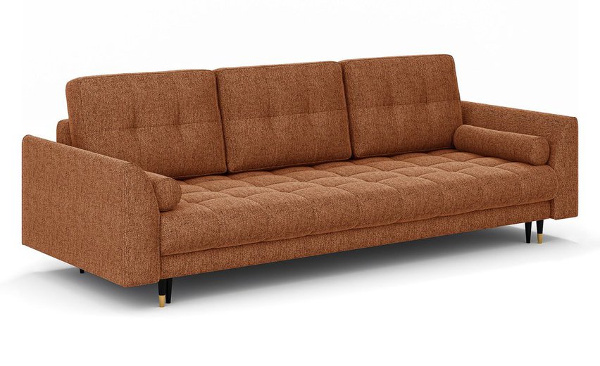 Agriano three-seater sofa with storage Neve 52 wickerwork