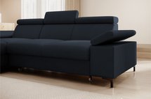 Millefolium Salvador 05 Agmamito left-sided L-shaped corner sofa with sleeping function with a container