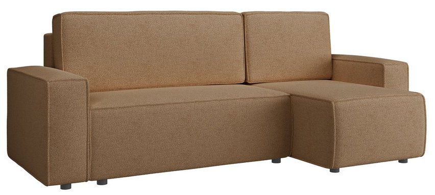 Corner sofa with sleeping function Copertino L-shaped Blur 04 universal