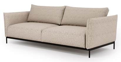 Canapé dépliant Soliano avec rangement en chenille Impress me 12