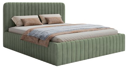 Upholstered bed 160x200 cm Saliano with storage Magic Velvet 2243