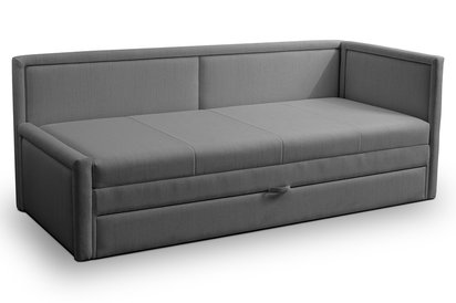 Caprili youth bed with storage Neve 90 braid universal