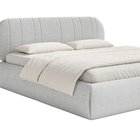 Upholstered bed 160x200 cm Asmelio rolled frame without container Verita 80